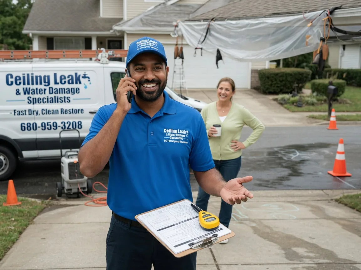 Ceiling Leak Cleanup Nondalton, AK FAQs