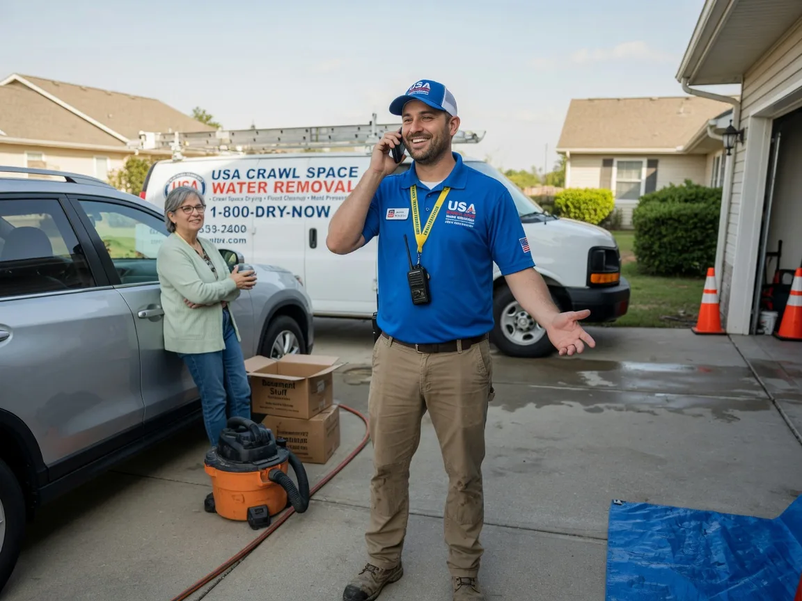 Crawl Space Water Removal Nondalton, AK FAQs